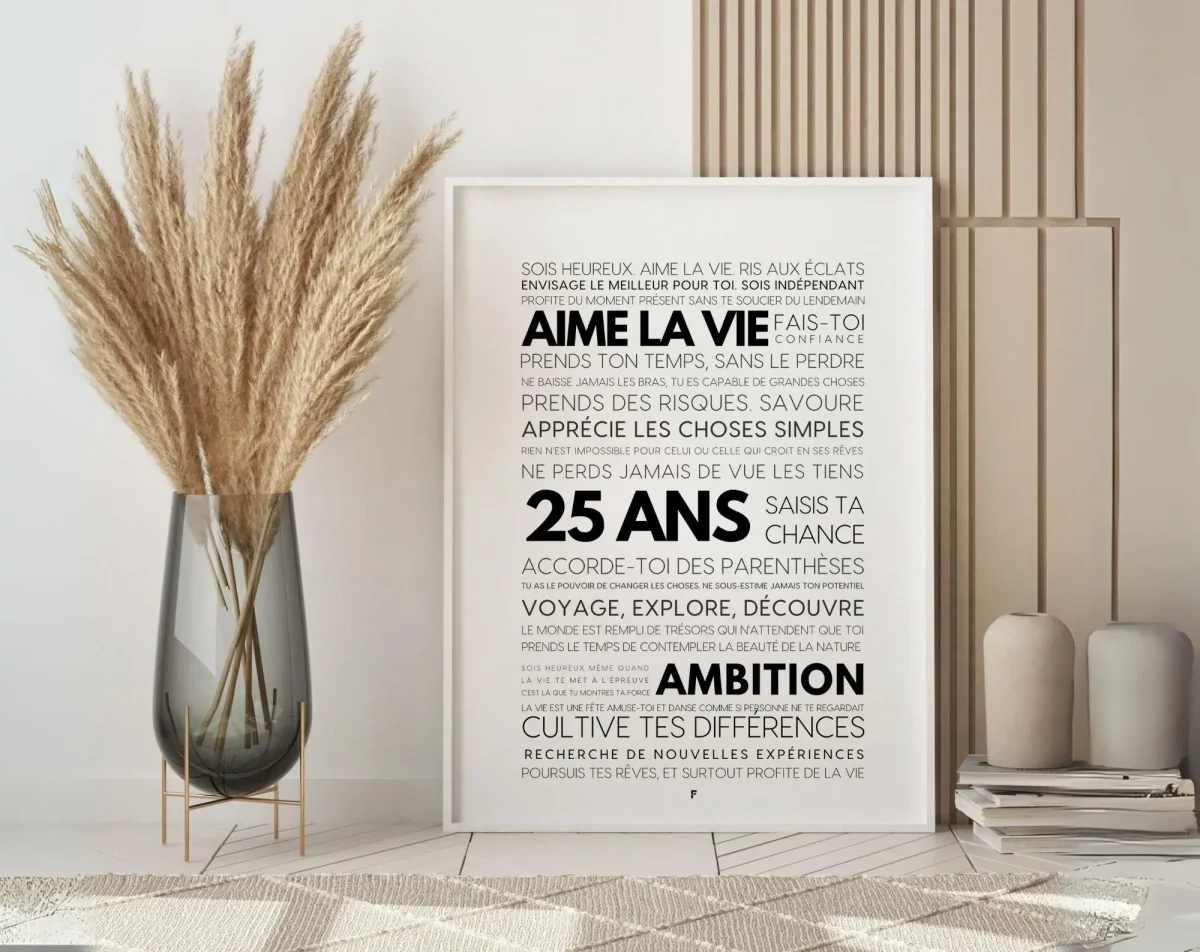 25 ans les mots - Affiche anniversaire – Image 6