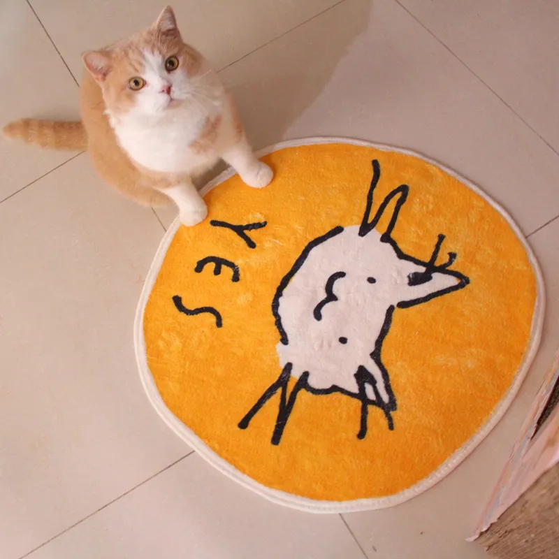 Tapis de Bain pour Chats au Design Amusant - Tapis Doux pour les Amoureux des Chats – Image 4