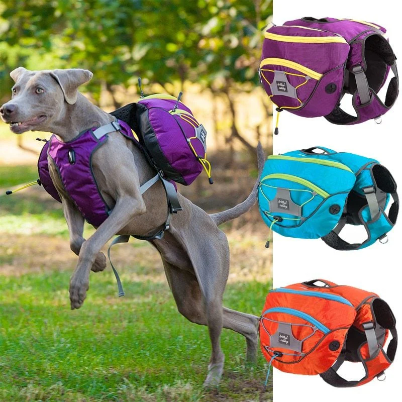 Sac À Dos De Randonnée Pour Chiens Avec Poches Étanches - Civière Portable Pour Chiens Pour Les Activités De Plein Air – Image 5