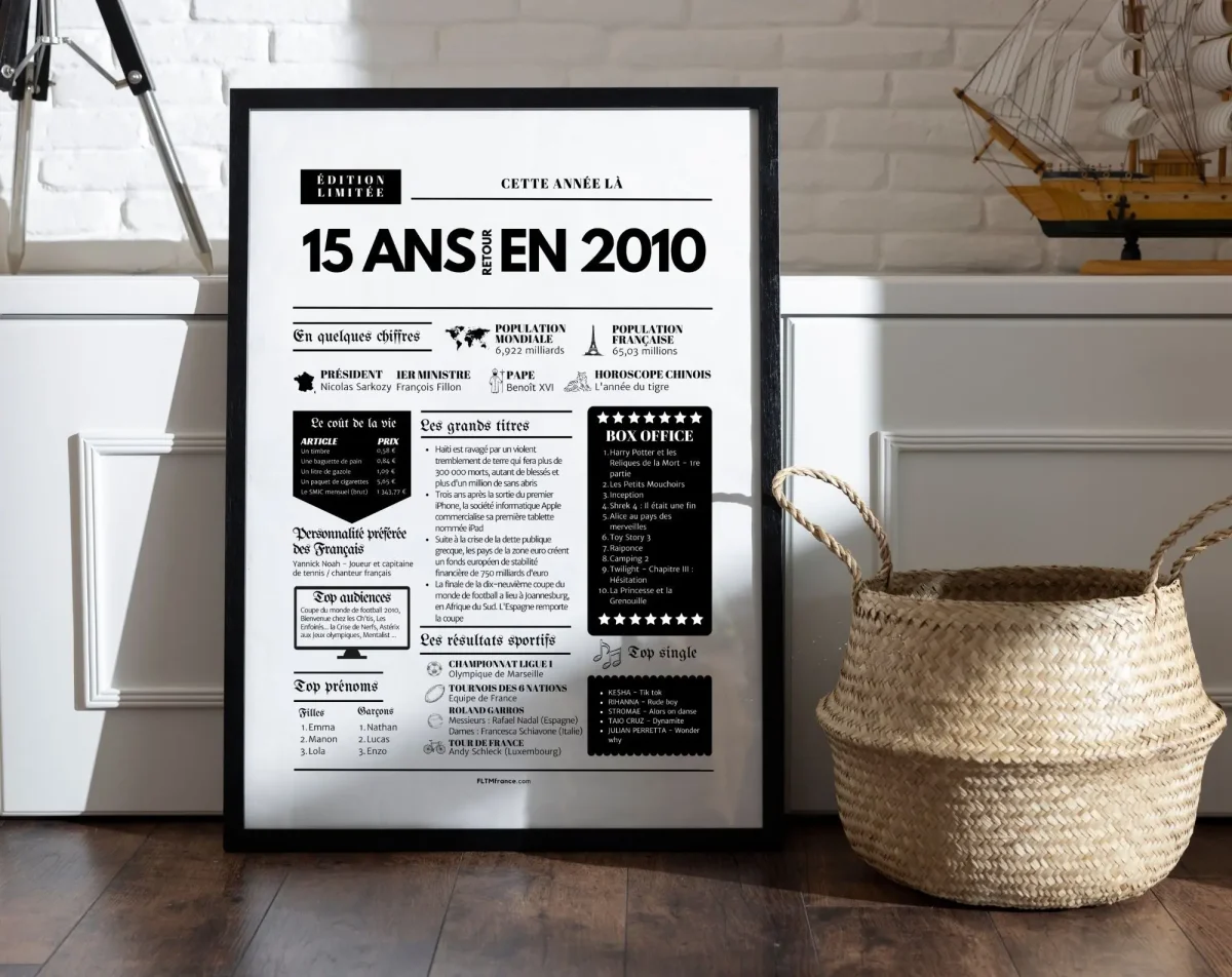 Affiche 15 ans retour en 2010 - Journal de l'année – Image 6