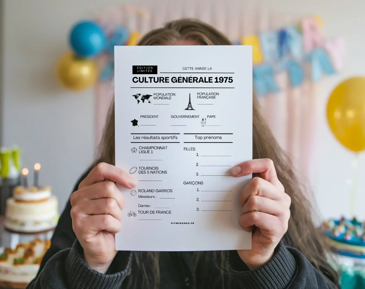 Jeu anniversaire année 1975 - 10 jeux à imprimer pour fêter les 50 ans – Image 8
