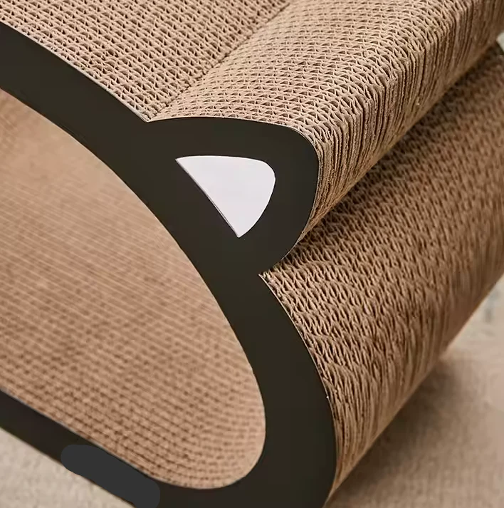 Meuble à Griffer pour Chats avec Surface de Repos - un Griffoir Élégant et un Endroit où Dormir – Image 8