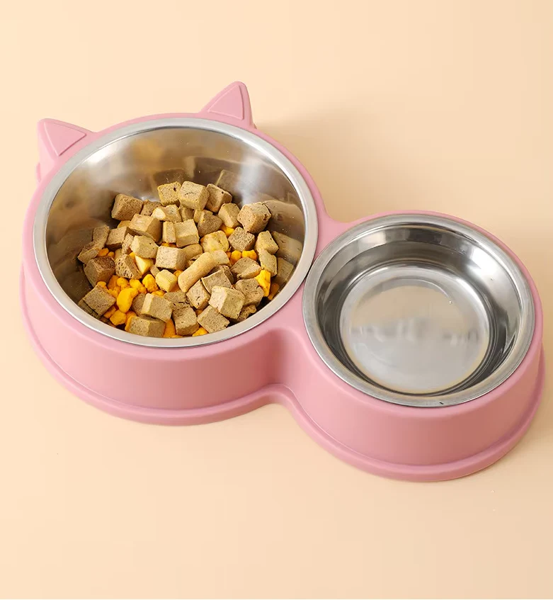 Set D' Assiettes pour Chats avec des Oreilles de Chat et une Base Antidérapante – Image 6