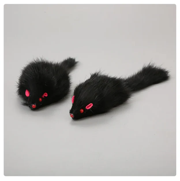 Jouets Interactifs Pour Chats - Jouet Souris Avec Cordon À Tirer – Image 4