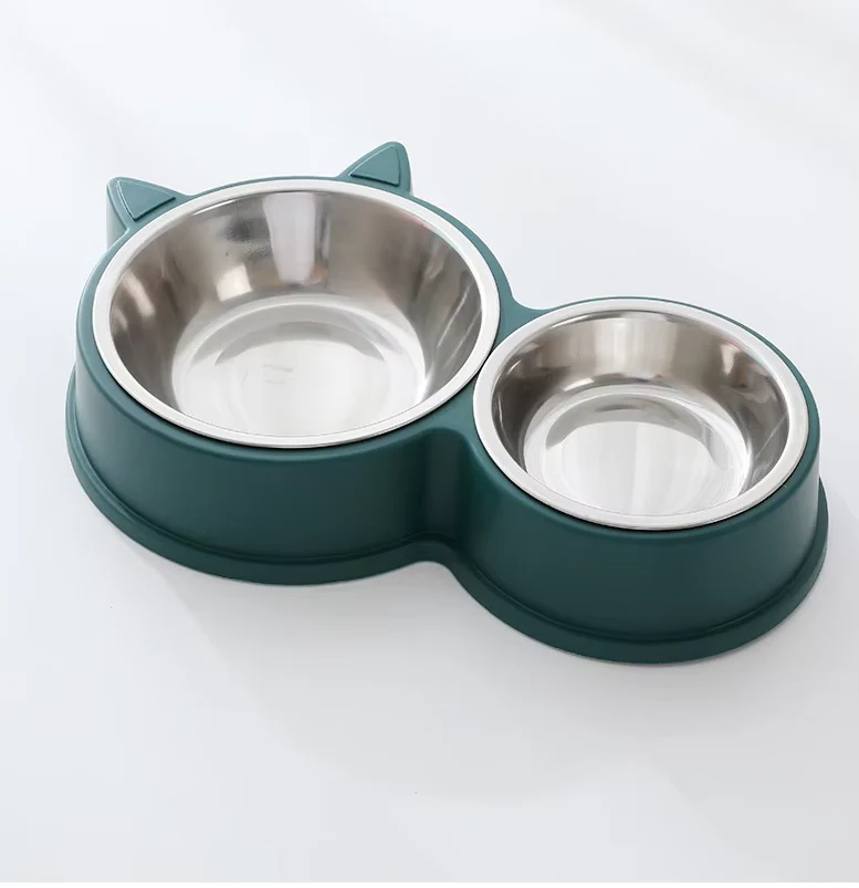 Set D' Assiettes pour Chats avec des Oreilles de Chat et une Base Antidérapante – Image 7