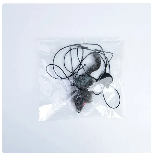 Jouets Interactifs Pour Chats - Jouet Souris Avec Cordon À Tirer – Image 5