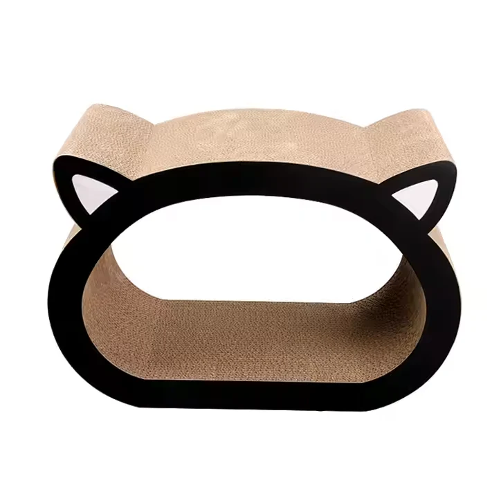 Meuble à Griffer pour Chats avec Surface de Repos - un Griffoir Élégant et un Endroit où Dormir – Image 5