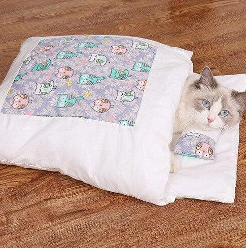 Sac De Couchage Douillet Pour Chats – Image 9