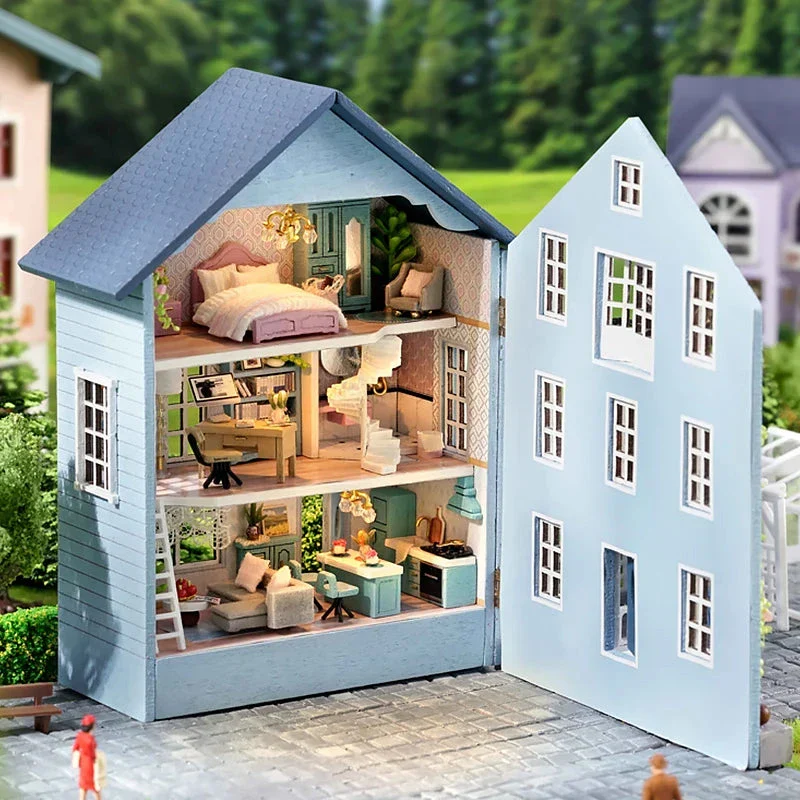 Maison de poupée en bois – Image 3