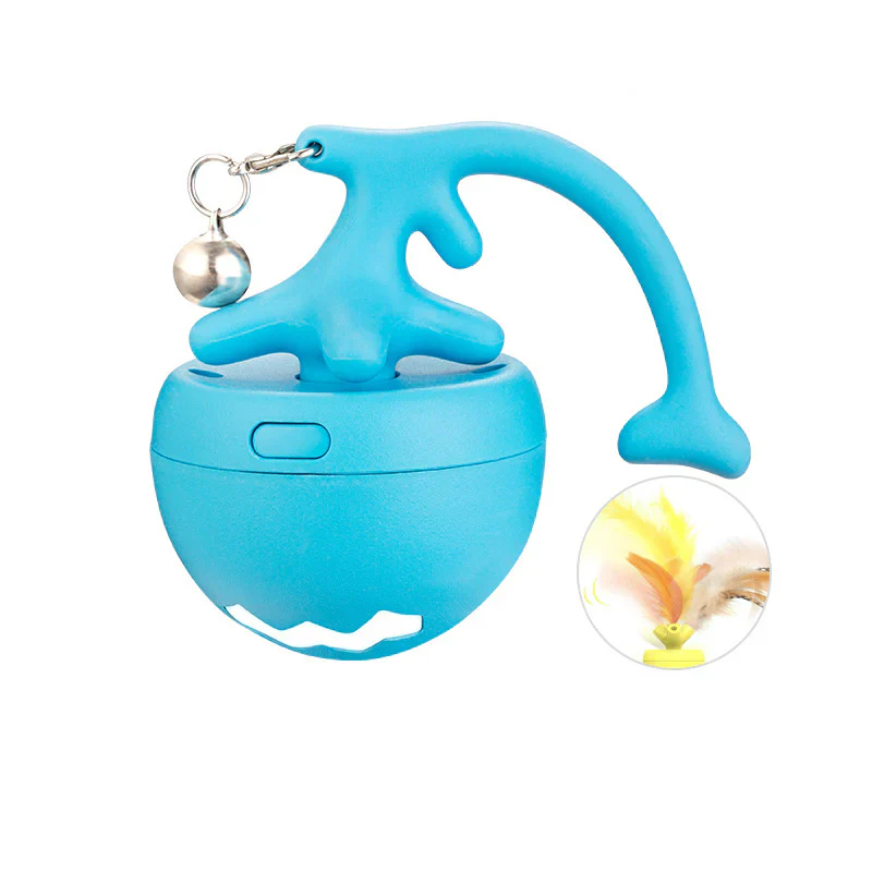 Balle De Jeu Interactive Pour Chats Avec Plumes – Image 5